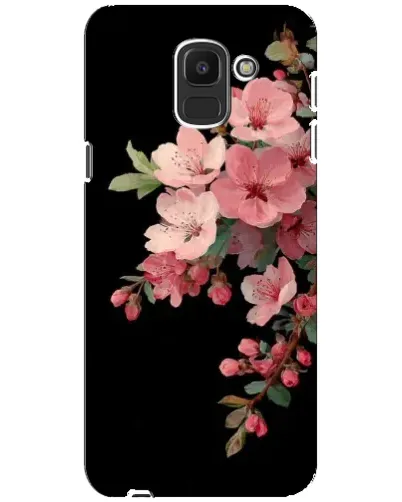 Чохол для Samsung Galaxy J6 2018 (J600F) з картинкою «Рожева гілка сакури» Чохол для Samsung Galaxy J6 2018 (J600F) з картинкою «Рожева гілка сакури»