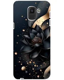Чохол для Samsung Galaxy J6 2018 (J600F) з картинкою «Чорний лотос» Чохол для Samsung Galaxy J6 2018 (J600F) з картинкою «Чорний лотос»