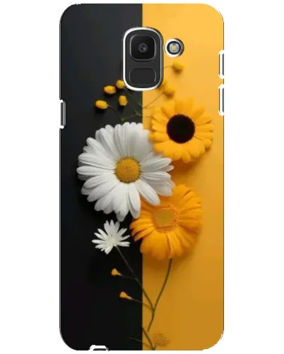 Чохол для Samsung Galaxy J6 2018 (J600F) з картинкою «Соняшник та ромашка» Чохол для Samsung Galaxy J6 2018 (J600F) з картинкою «Соняшник та ромашка»