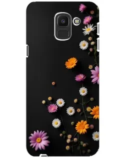 Чохол для Samsung Galaxy J6 2018 (J600F) з картинкою «Квіткова композиція»