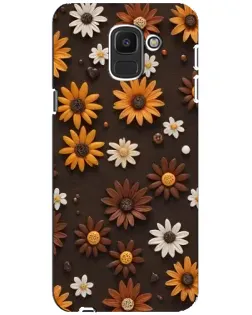 Чохол для Samsung Galaxy J6 2018 (J600F) з картинкою «Візерунок з маленьких соняшників» Чохол для Samsung Galaxy J6 2018 (J600F) з картинкою «Візерунок з маленьких соняшників»