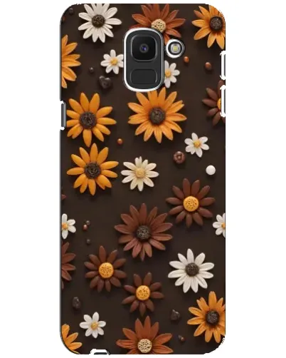 Чохол для Samsung Galaxy J6 2018 (J600F) з картинкою «Візерунок з маленьких соняшників» Чохол для Samsung Galaxy J6 2018 (J600F) з картинкою «Візерунок з маленьких соняшників»