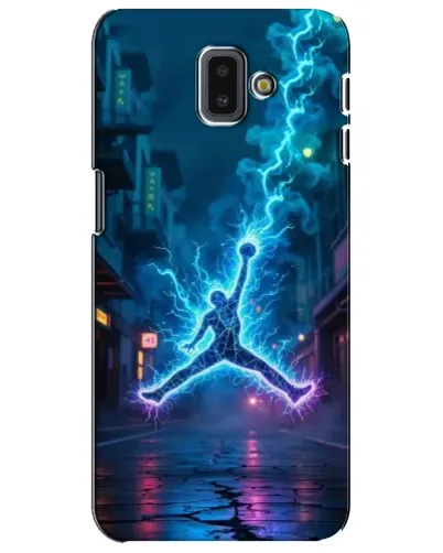 Чехол для Samsung Galaxy J6 Plus 2018 (J610) с картинкой «Jordan Gold Jumpman» Чехол для Samsung Galaxy J6 Plus 2018 (J610) с картинкой «Jordan Gold Jumpman»