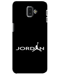 Чехол для Samsung Galaxy J6 Plus 2018 (J610) с картинкой «Jordan White Logo» Чехол для Samsung Galaxy J6 Plus 2018 (J610) с картинкой «Jordan White Logo»