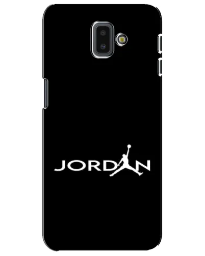Чехол для Samsung Galaxy J6 Plus 2018 (J610) с картинкой «Jordan White Logo» Чехол для Samsung Galaxy J6 Plus 2018 (J610) с картинкой «Jordan White Logo»