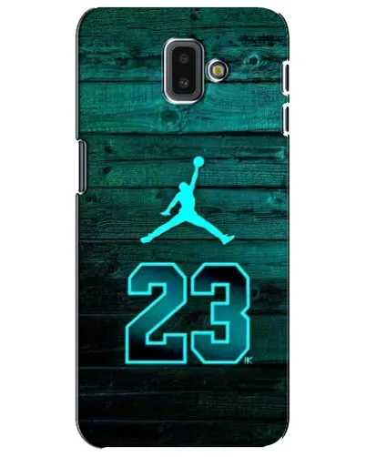 Чехол для Samsung Galaxy J6 Plus 2018 (J610) с картинкой «Jordan Cyan 23» Чехол для Samsung Galaxy J6 Plus 2018 (J610) с картинкой «Jordan Cyan 23»