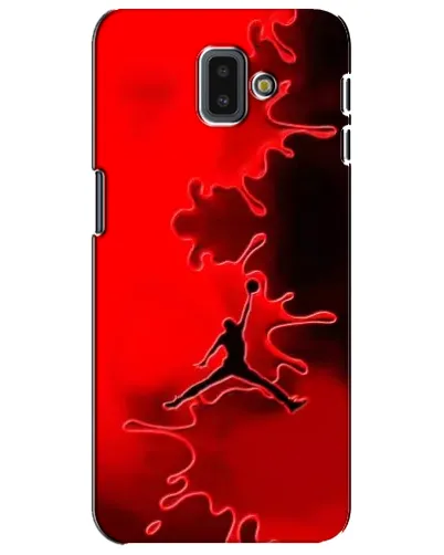 Чехол для Samsung Galaxy J6 Plus 2018 (J610) с картинкой «Jordan Red Smoke» Чехол для Samsung Galaxy J6 Plus 2018 (J610) с картинкой «Jordan Red Smoke»
