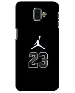 Чехол для Samsung Galaxy J6 Plus 2018 (J610) с картинкой «Jordan Flight 23» Чехол для Samsung Galaxy J6 Plus 2018 (J610) с картинкой «Jordan Flight 23»