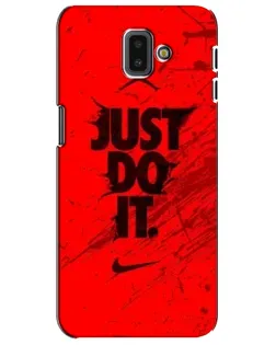 Чехол для Samsung Galaxy J6 Plus 2018 (J610) с картинкой «Nike Just Do It» Чехол для Samsung Galaxy J6 Plus 2018 (J610) с картинкой «Nike Just Do It»