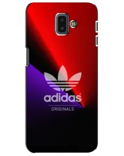 Чохол для Samsung Galaxy J6 Plus 2018 (J610) з картинкою «Adidas Red Neon»