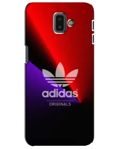 Чехол для Samsung Galaxy J6 Plus 2018 (J610) с картинкой «Adidas Red Neon»