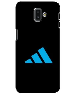 Чехол для Samsung Galaxy J6 Plus 2018 (J610) с картинкой «Adidas Cyan Logo»