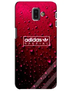 Чехол для Samsung Galaxy J6 Plus 2018 (J610) с картинкой «Adidas Gold Marble»