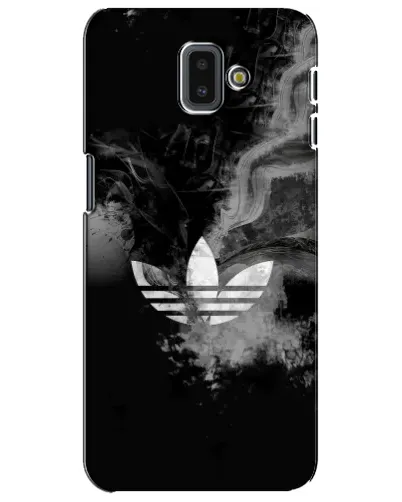 Чехол для Samsung Galaxy J6 Plus 2018 (J610) с картинкой «Абстрактный дым Adidas»