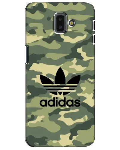 Чехол для Samsung Galaxy J6 Plus 2018 (J610) с картинкой «Милитари стиль Adidas»