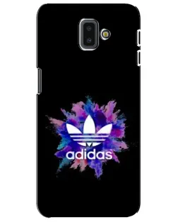 Чехол для Samsung Galaxy J6 Plus 2018 (J610) с картинкой «Взрыв красок Adidas»