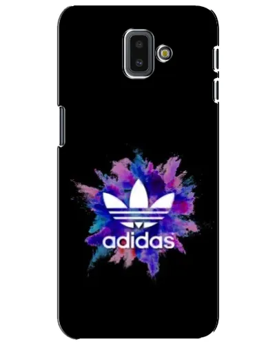 Чехол для Samsung Galaxy J6 Plus 2018 (J610) с картинкой «Взрыв красок Adidas»