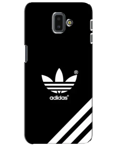 Чехол для Samsung Galaxy J6 Plus 2018 (J610) с картинкой «Adidas с диагональными полосами»