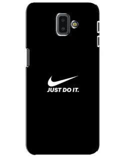 Чехол для Samsung Galaxy J6 Plus 2018 (J610) с картинкой «Минимализм от Nike»