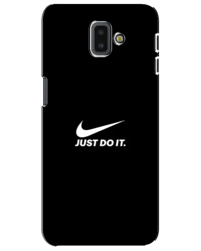 Чехол для Samsung Galaxy J6 Plus 2018 (J610) с картинкой «Минимализм от Nike»