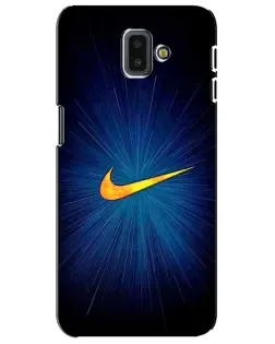 Чохол для Samsung Galaxy J6 Plus 2018 (J610) з картинкою «Синій пульс Nike»