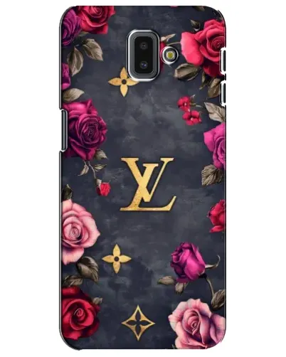 Чехол для Samsung Galaxy J6 Plus 2018 (J610) с картинкой «Цветочный Louis Vuitton» Чехол для Samsung Galaxy J6 Plus 2018 (J610) с картинкой «Цветочный Louis Vuitton»