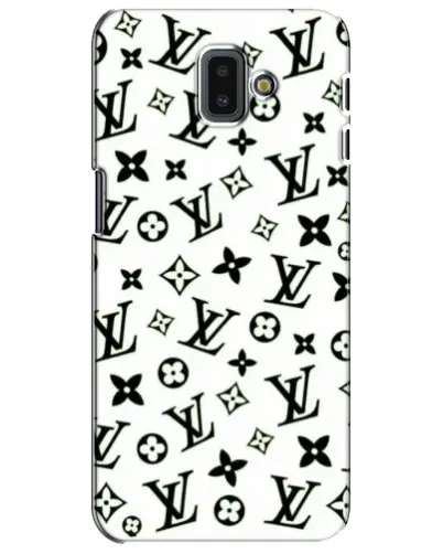 Чехол для Samsung Galaxy J6 Plus 2018 (J610) с картинкой «Монохромный хаос LV» Чехол для Samsung Galaxy J6 Plus 2018 (J610) с картинкой «Монохромный хаос LV»