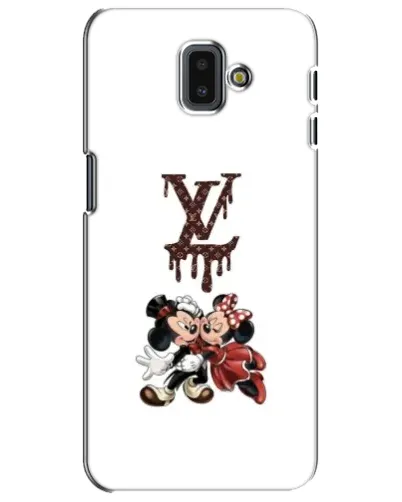 Чехол для Samsung Galaxy J6 Plus 2018 (J610) с картинкой «LV и Микки Маус» Чехол для Samsung Galaxy J6 Plus 2018 (J610) с картинкой «LV и Микки Маус»