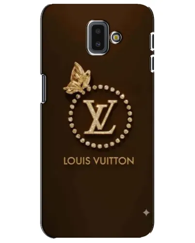 Чехол для Samsung Galaxy J6 Plus 2018 (J610) с картинкой «LV — золотая печать» Чехол для Samsung Galaxy J6 Plus 2018 (J610) с картинкой «LV — золотая печать»