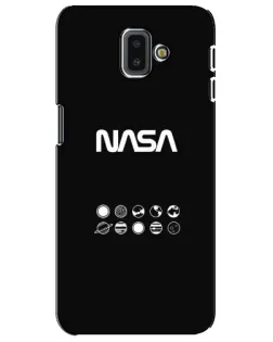 Чехол для Samsung Galaxy J6 Plus 2018 (J610) с картинкой «NASA — технический принт»