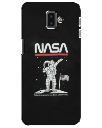 Чехол для Samsung Galaxy J6 Plus 2018 (J610) с картинкой «NASA — шагаем по Луне» Чехол для Samsung Galaxy J6 Plus 2018 (J610) с картинкой «NASA — шагаем по Луне»