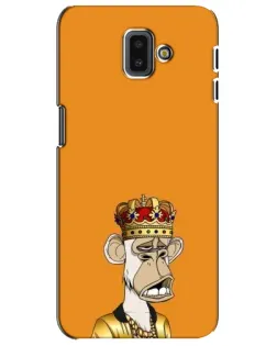 Чохол для Samsung Galaxy J6 Plus 2018 (J610) з картинкою «Золота мавпа Bored Ape»