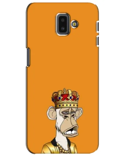 Чехол для Samsung Galaxy J6 Plus 2018 (J610) с картинкой «Золотая обезьяна Bored Ape» Чехол для Samsung Galaxy J6 Plus 2018 (J610) с картинкой «Золотая обезьяна Bored Ape»