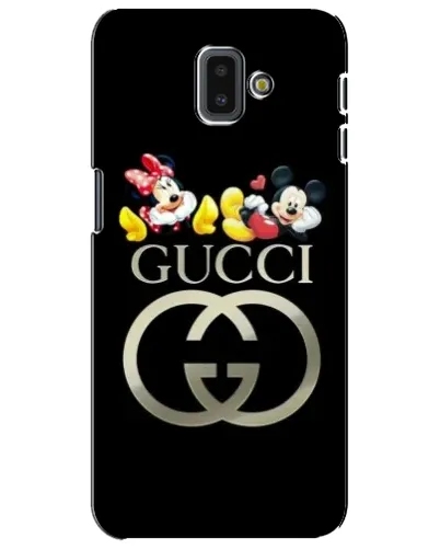 Чехол для Samsung Galaxy J6 Plus 2018 (J610) с картинкой «Gucci — герои Disney»