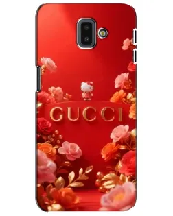 Чехол для Samsung Galaxy J6 Plus 2018 (J610) с картинкой «Gucci — золотой сад»