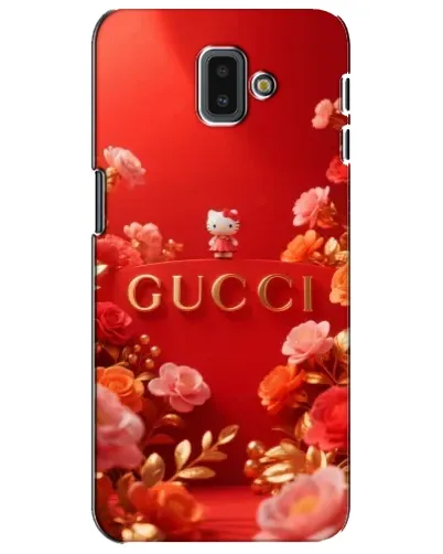 Чехол для Samsung Galaxy J6 Plus 2018 (J610) с картинкой «Gucci — золотой сад»