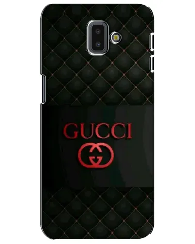Чехол для Samsung Galaxy J6 Plus 2018 (J610) с картинкой «Gucci — стеганый черный»