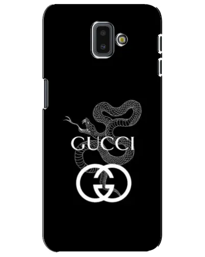 Чехол для Samsung Galaxy J6 Plus 2018 (J610) с картинкой «Gucci — серебряная змея»