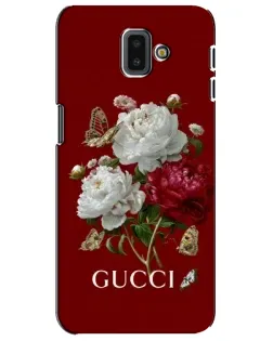 Чехол для Samsung Galaxy J6 Plus 2018 (J610) с картинкой «Gucci —  сад»