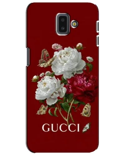 Чехол для Samsung Galaxy J6 Plus 2018 (J610) с картинкой «Gucci —  сад»