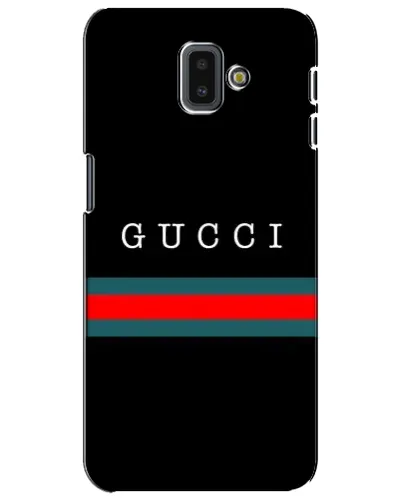 Чехол для Samsung Galaxy J6 Plus 2018 (J610) с картинкой «Gucci — красный пояс»