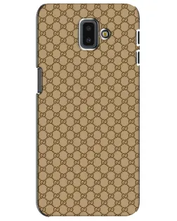 Чехол для Samsung Galaxy J6 Plus 2018 (J610) с картинкой «Gucci — классический беж»
