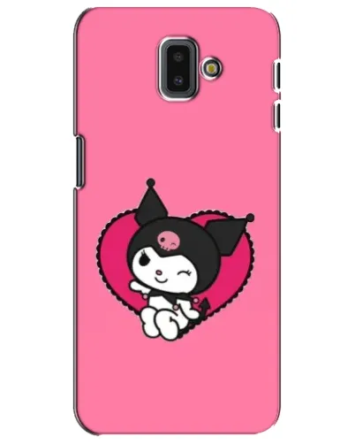 Чохол для Samsung Galaxy J6 Plus 2018 (J610) з картинкою «Kuromi — любов у серці» Чохол для Samsung Galaxy J6 Plus 2018 (J610) з картинкою «Kuromi — любов у серці»