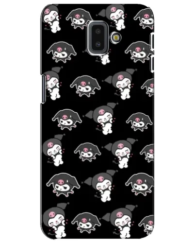 Чохол для Samsung Galaxy J6 Plus 2018 (J610) з картинкою «Чорний паттерн Kuromi» Чохол для Samsung Galaxy J6 Plus 2018 (J610) з картинкою «Чорний паттерн Kuromi»