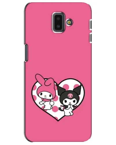 Чохол для Samsung Galaxy J6 Plus 2018 (J610) з картинкою «Kuromi та My Melody» Чохол для Samsung Galaxy J6 Plus 2018 (J610) з картинкою «Kuromi та My Melody»