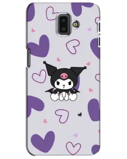 Чохол для Samsung Galaxy J6 Plus 2018 (J610) з картинкою «Kuromi та лавандові серця» Чохол для Samsung Galaxy J6 Plus 2018 (J610) з картинкою «Kuromi та лавандові серця»
