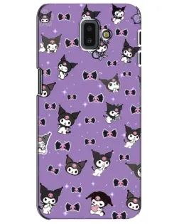 Чохол для Samsung Galaxy J6 Plus 2018 (J610) з картинкою «Kuromi — патерн» Чохол для Samsung Galaxy J6 Plus 2018 (J610) з картинкою «Kuromi — патерн»