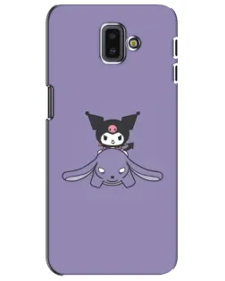 Чохол для Samsung Galaxy J6 Plus 2018 (J610) з картинкою «Kuromi на ліловому фоні» Чохол для Samsung Galaxy J6 Plus 2018 (J610) з картинкою «Kuromi на ліловому фоні»