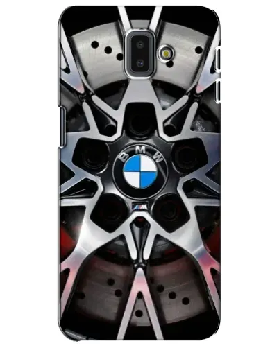 Чехол для Samsung Galaxy J6 Plus 2018 (J610) с картинкой «BMW — деталь диска»