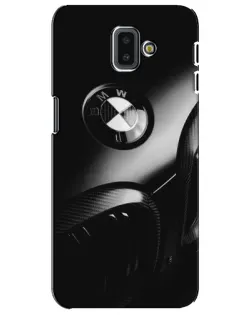 Чехол для Samsung Galaxy J6 Plus 2018 (J610) с картинкой «Эмблема BMW — макро»